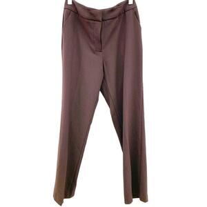 Investments Petites Womens  Brown Work Pants Dress Slacks Size 6P​​​​​
